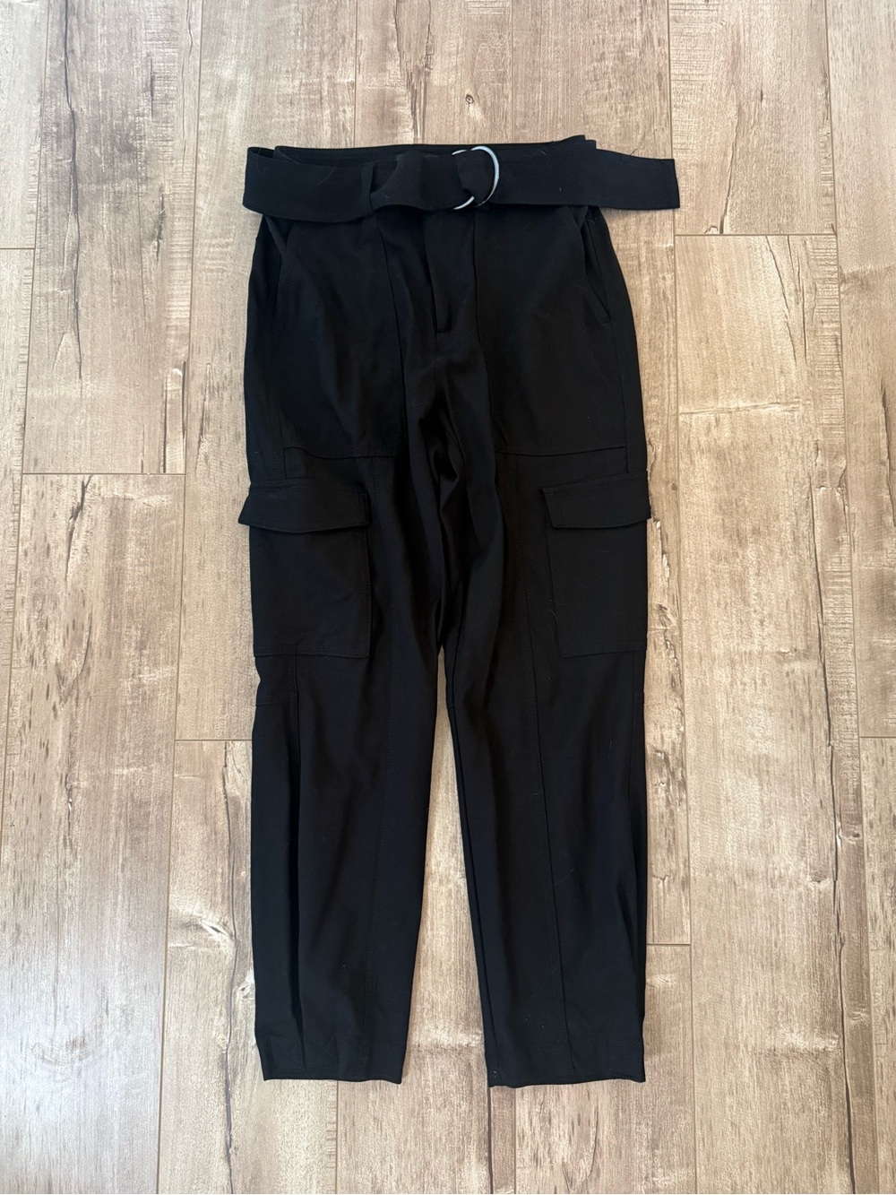 Banana Republic Black Cargo Pants with Belt
